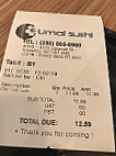 Umi Sushi Express menu