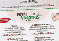 Muzak Pizzería Artesanal menu
