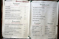 Osteria Al Palchetto menu