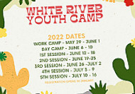 White River Youth Camp menu