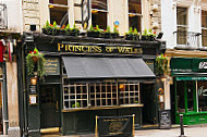 The Princess Of Wales outside
