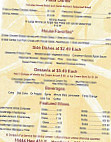 Eldorado Steakhouse menu