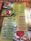 El Cazador menu