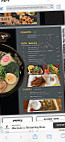 Tokyo-ya Ramen menu