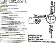 Free Press Coffee menu
