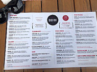 Oakfire menu