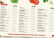 Pizzeria Tecza menu