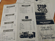 Stop Go Deli menu
