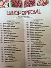 Great Wall menu