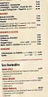 La Petite Italie menu