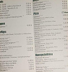 Prohner Schänke menu