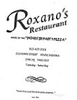 Roxano's menu