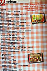 Bouser's Barn Restaurant menu