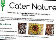 Cater Nature menu