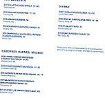 Beach Club At Watsons Bay Boutique menu