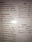 Bossaer Farms Bakery Cafe menu