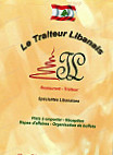 Le Traiteur Libanais menu