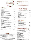 Pizzaro menu