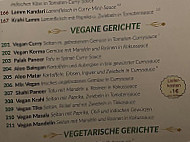 Anjali Bistro menu