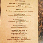 Klondike Mkes Dnce Hall Saloon menu