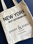Jimmy Joans New York menu