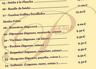 Le Plazza menu