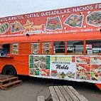 Nachos Locos Mexican Food (nacho Bus) outside