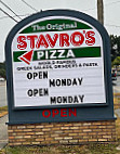 The Original Stavro's Pizza outside