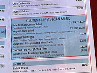 Capurro's menu