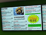 Organic Juice Gyros menu