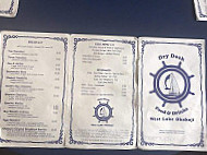 Dry Dock Lounge menu
