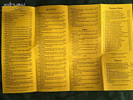 Mi Rancho menu