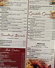 Red Roof Diner menu