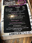 Forest Bumps Coffee House menu