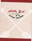 The Little Red menu