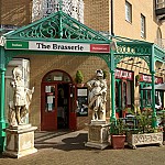 The Brasserie Italiano outside
