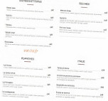Dakota Cafe menu
