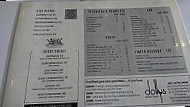 Dollys menu