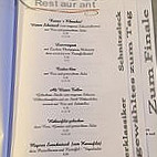 Rainer menu