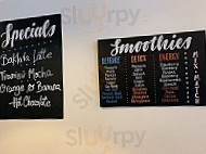 The Coffee Sack menu