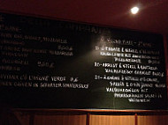 Masaniello menu