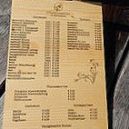 Filzmoosalm menu