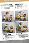 New Hoki Sushi menu