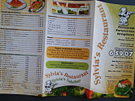 Sylvias Restaurant menu