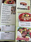 Kakkoii Sushi And Ramen menu