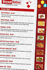 Biryani Nation menu