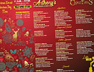 Anthony's Clam House Grill menu