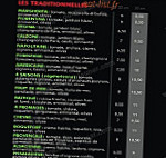 Pizza Guido menu