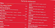 Francesca menu