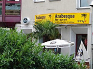 Arabesque Restaurant outside